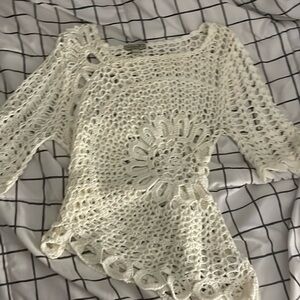 Mesh Flower Top